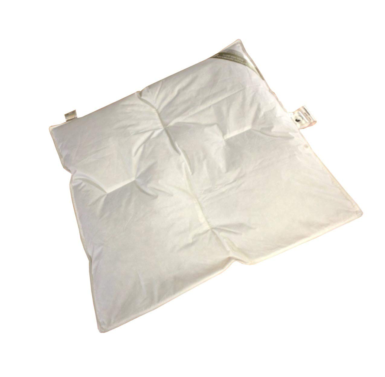 Betten Hofmann Franken Baby Ganzjahres Daunendecke 80x80 cm Steppbett 100% Daunen, leicht und flauschig, atmungsaktiv, waschbar, Naturprodukt
