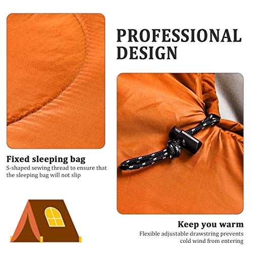 Image of ECOOPRO Warm Weather Sleeping Bag - Portable, Waterproof, Compact Lightweight, Comfort with Compression Sack - Great for Outdoor Camping, Backpacking & Hiking-83 L x 30 inch W Fits Adults