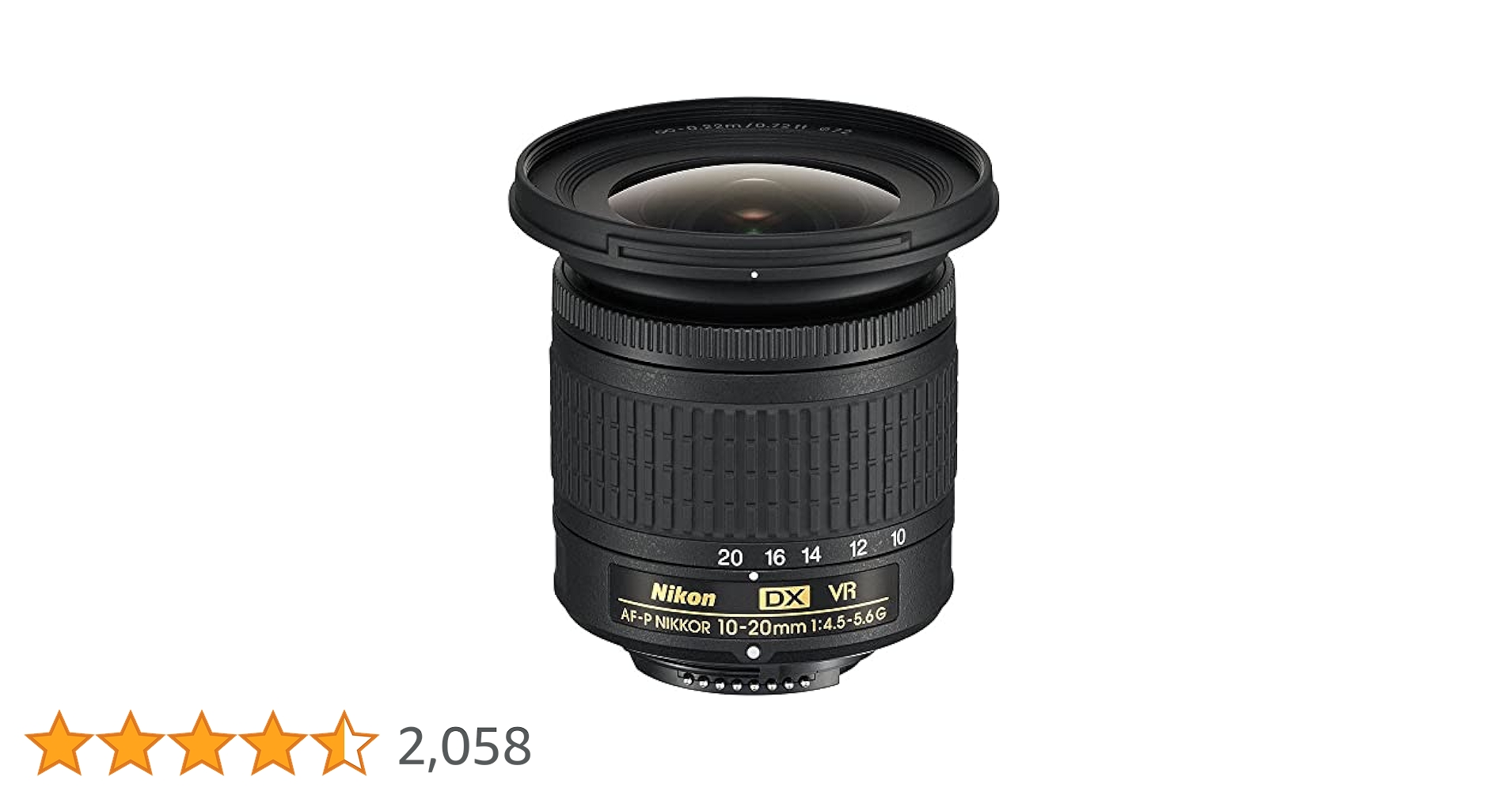 Amazon.co.jp: NIKON AF-P DX NIKKOR 10-20mm f/4.5-5.6G VR