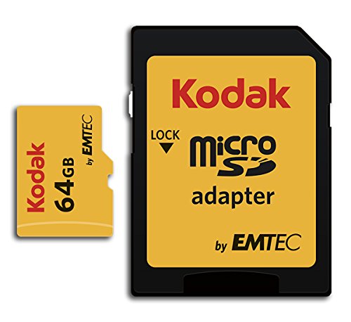 Amazon | KODAK 64GB クラス10 UHS-I U1 MicroSDXCカード