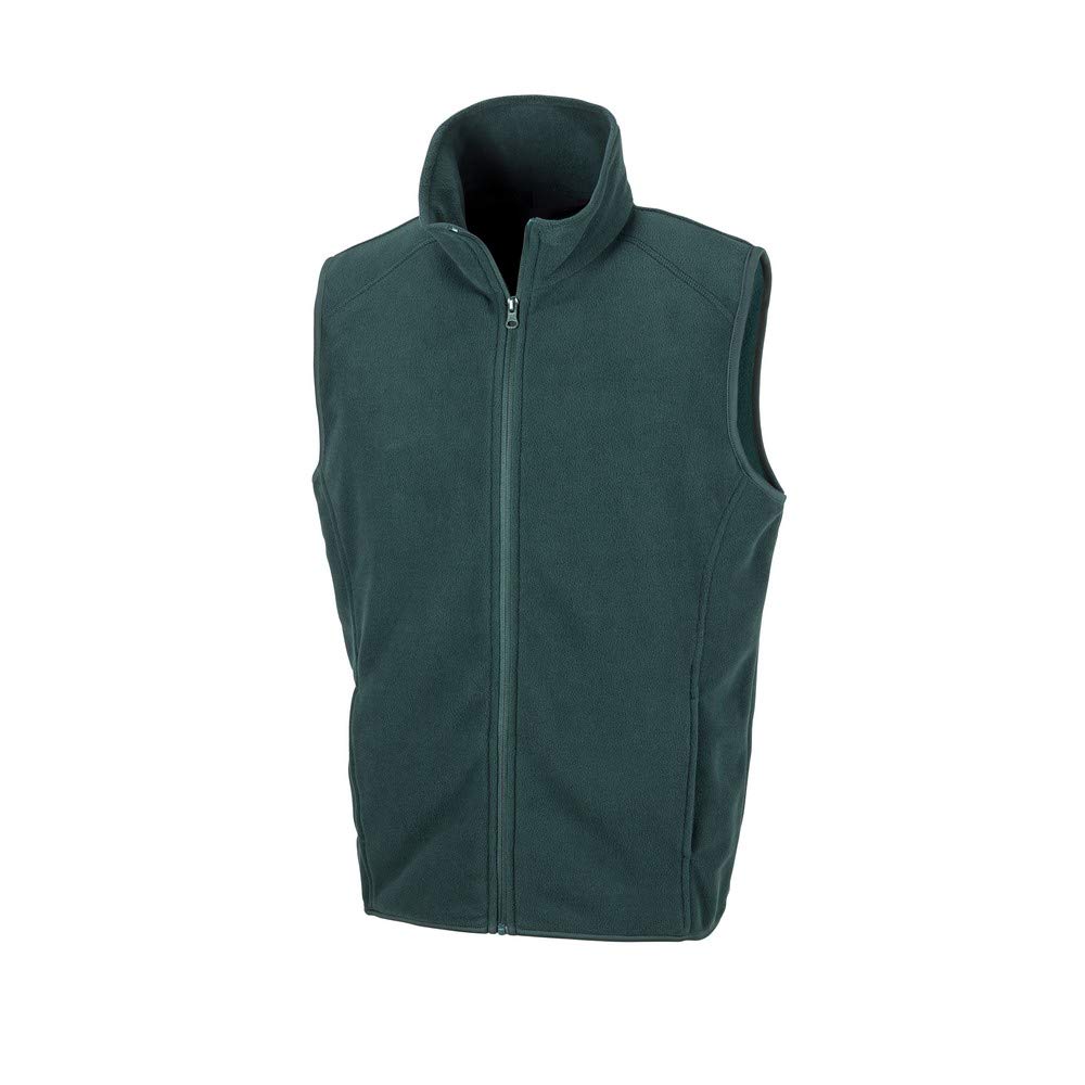 Result Microfleece Gilet, Forest Green, 2XL. R116X