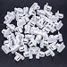 Rexka 50pcs Bumper Cover Fascia Fender Flare Grille Moulding Clips 68225214AA Compatible with Chrysler Jeep Cherokee, Gladiator, Grand Cherokee, Wrangler, Dodge Durango
