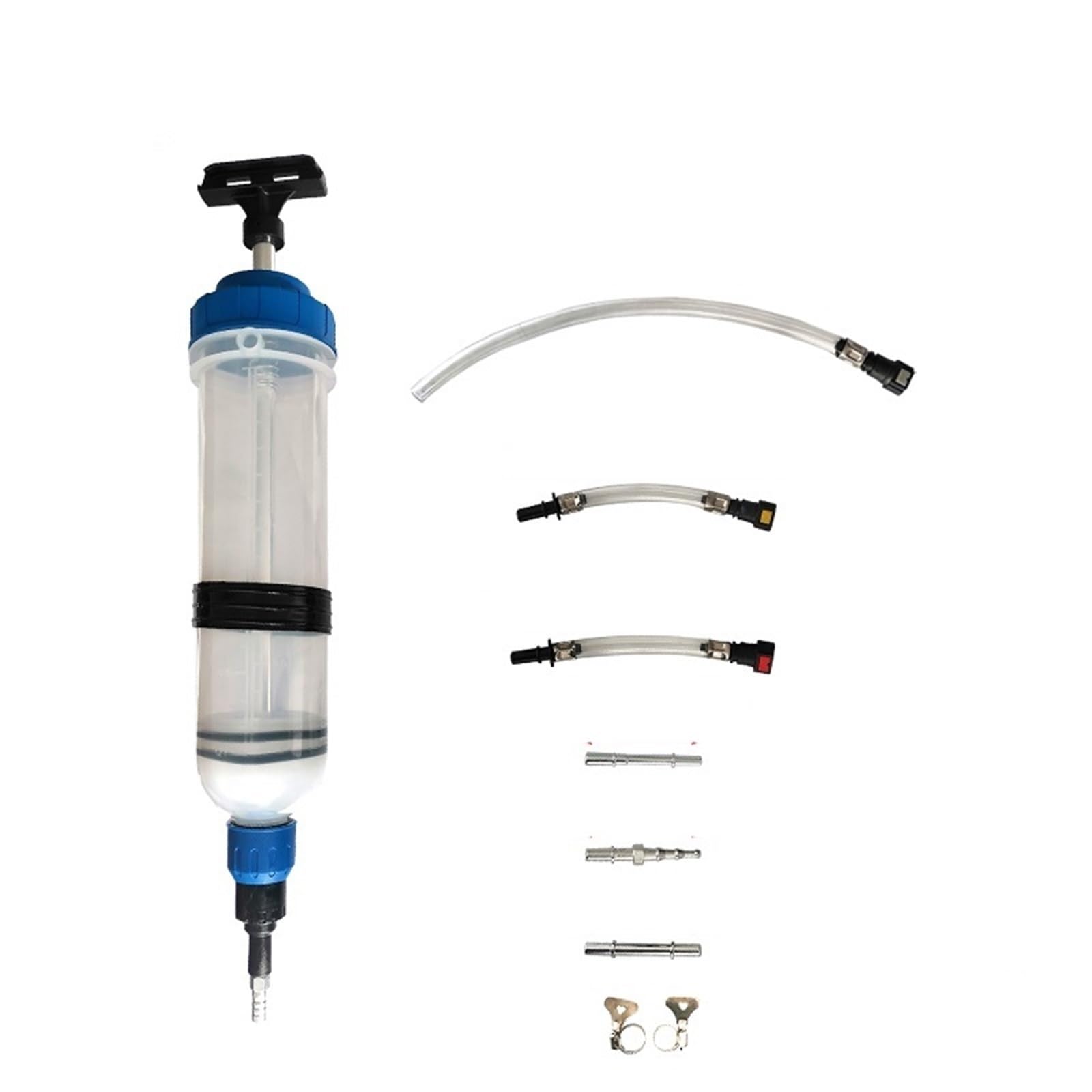 Extractores de fluidos Jeringa de llenado, transferencia, extracción combustible automotriz, dispensador bomba manual, accesorios para vehículos Bomba de aceite | 1500ml