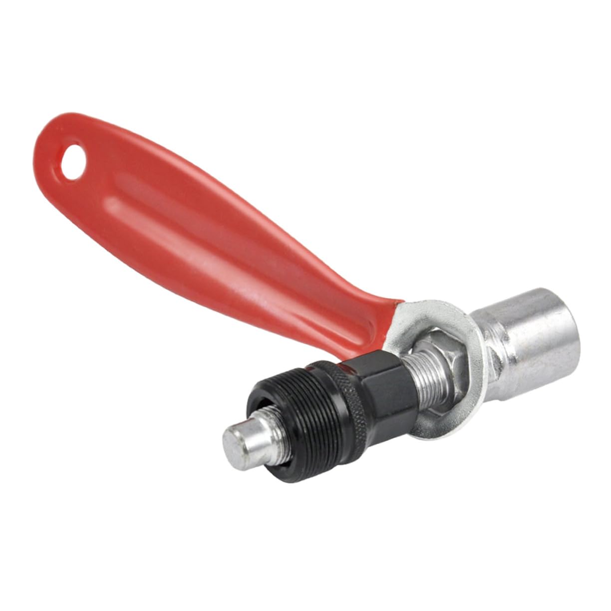 GOOHOCHY Professional Bike Crank Extractor Tool Kit with Handle Bottom Bracket Remover for All Bike Brands Easy to Use Compact Design for Beginners and Bike Owners