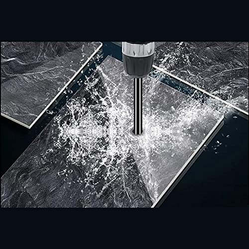 10PCS Glass and Tile Drill Bit, 6 mm Masonry Drill Bits Set 1/4 Hex Shank Concrete Drill Bit Set Porcelain Tile Drill Bits for Glass Mirrors Porcelain Concrete Brick Wall Wood Aluminium 7 10PCS Glass and Tile Drill Bit, 6 mm Masonry Drill Bits Set 1/4 Hex Shank Concrete Drill Bit Set Porcelain Tile Drill Bits for Glass Mirrors Porcelain Concrete Brick Wall Wood Aluminium - Image 7