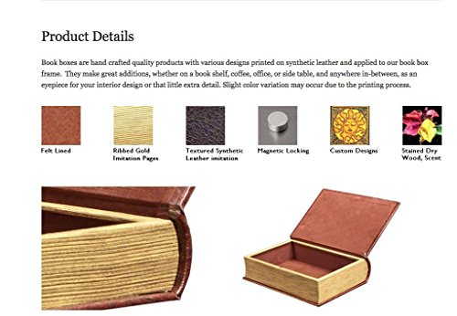 Art Masterpiece Collection Vincent Van Gogh Irises Secret Nesting Book Box (Set) #TOP5