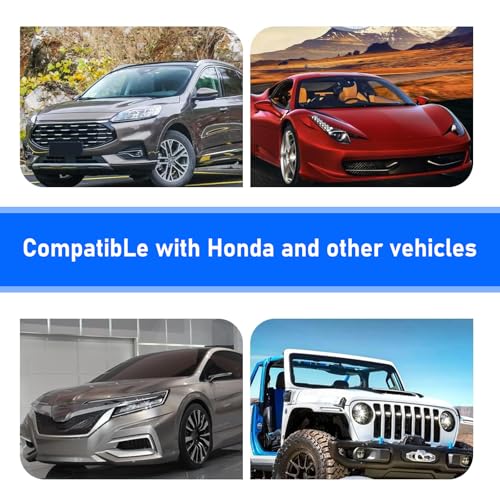Image of 50PCS Oil Drain Plug Washer, 14 mm Oil Drain Plug Gasket, Aluminum Engine Crush Washer, Compatible with Honda, Acura, Accord, Civic, Ridgeline, Replaces for OEM 94109-14000