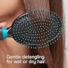 Cepillo para el cabello Conair Salon Results, cepillo desenredante para hombres y mujeres, para todo tipo de cabello, cerdas metálicas y base acolchada 5