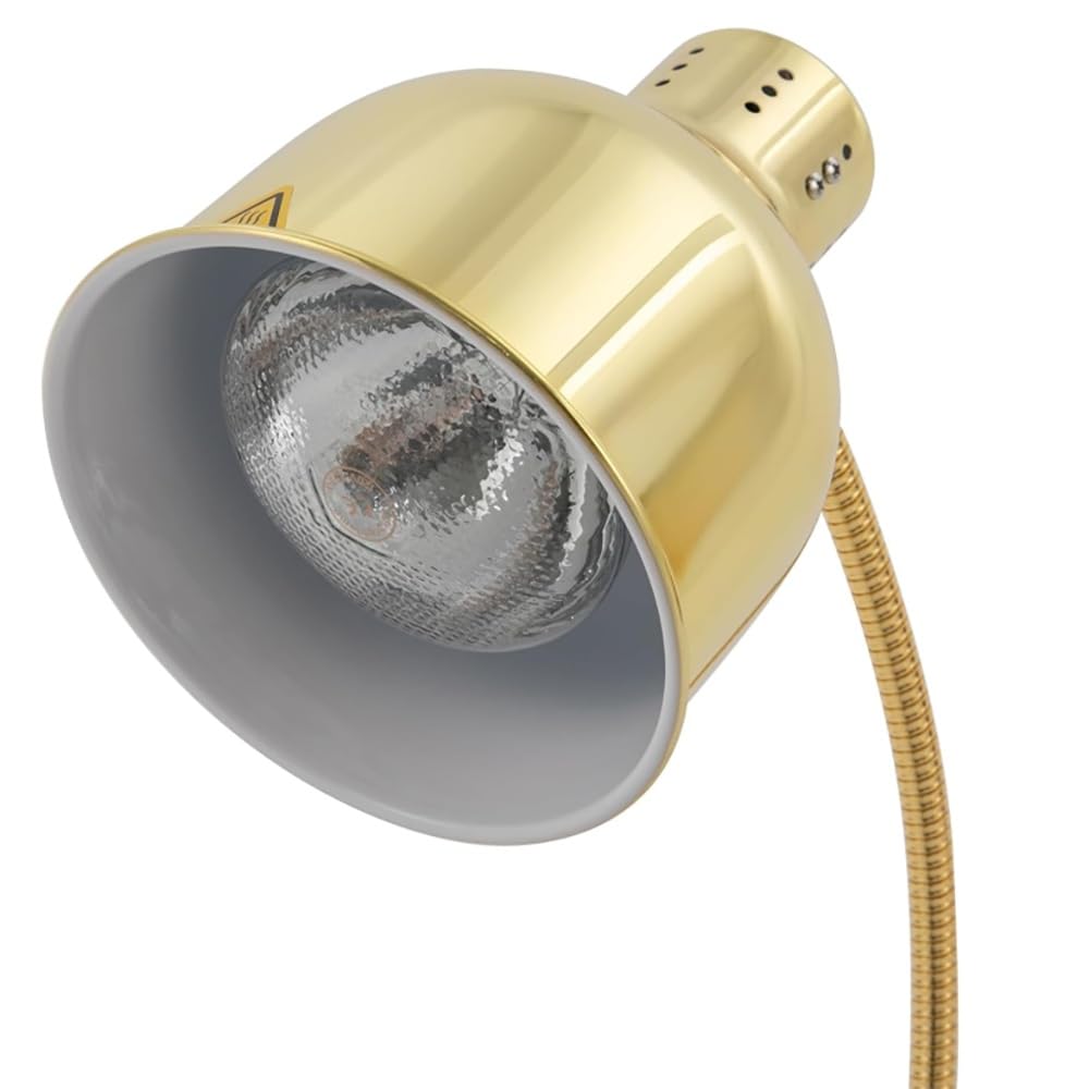 Kuchenna lampa grzewcza Podgrzewacz żywności, 500 W dwugłowicowa elektryczna lampa grzewcza, stal nierdzewna, przenośne elektryczne lampy podgrzewające żywność, podgrzewacz komercyjny