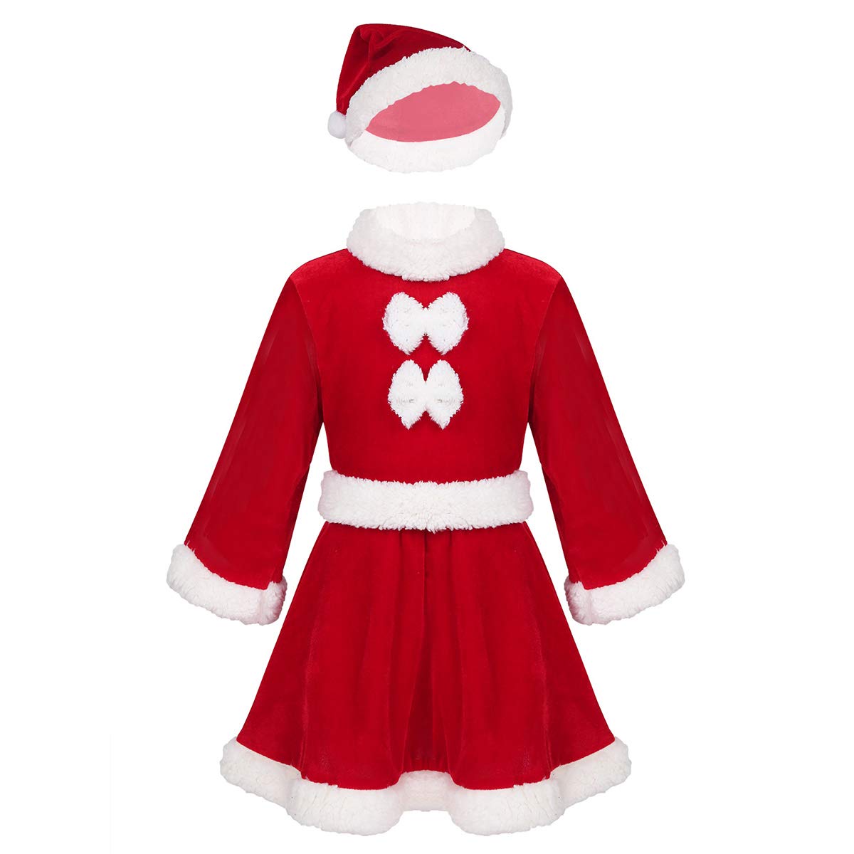 Iefiel Baby Boys Girls Christmas Santa Claus Costume Xmas Outfit