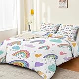 Matériau Ultra-doux & Confortable: Housse de couette réversible en microfibre premium, d’une douceur soyeuse, respirante et hypoallergénique. Légère mais résistante, elle vous garde au frais l’été et bien au chaud l’hiver