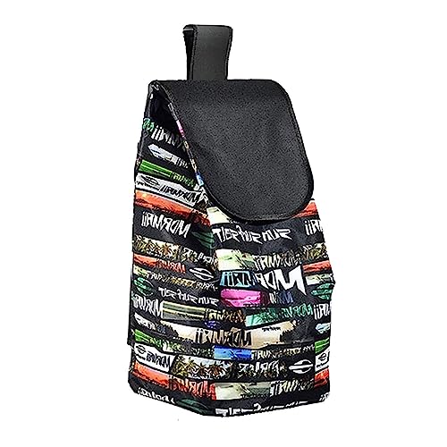 Borsa di ricambio per carrello della spesa - di stoccaggio impermeabile in tessuto Oxford da 44 litri di riutilizzabile per Accessori per trolley per supe