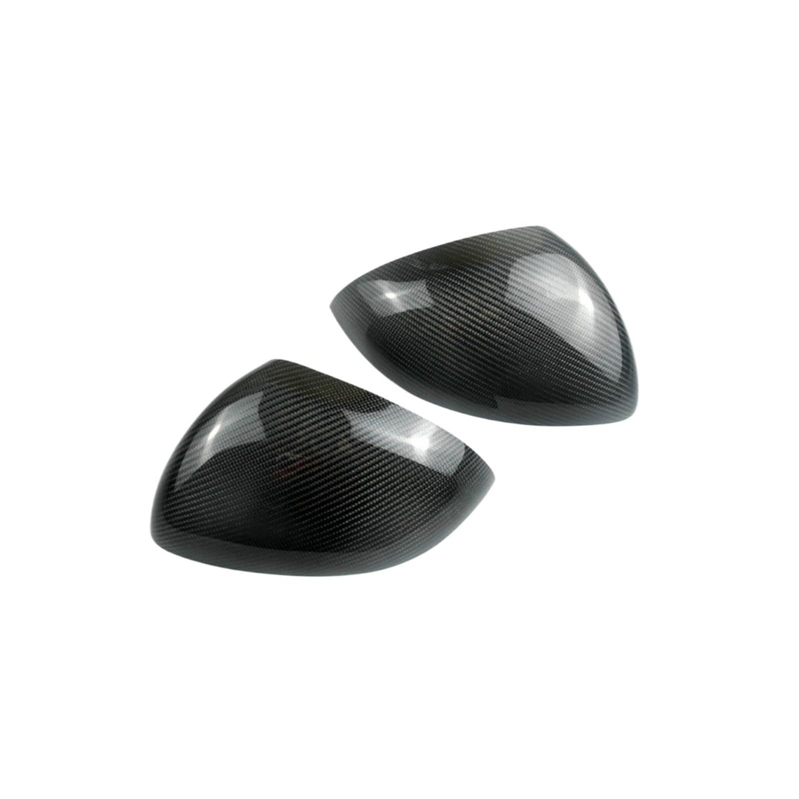 Coppia di Calotte Specchietto per Mercedes Benz C Class W206 C200 C260 C300 2022+,Coprispecchi Retrovisori ABS Sinistra e Destra Cover Specchietto,A/Carbon Fiber Look