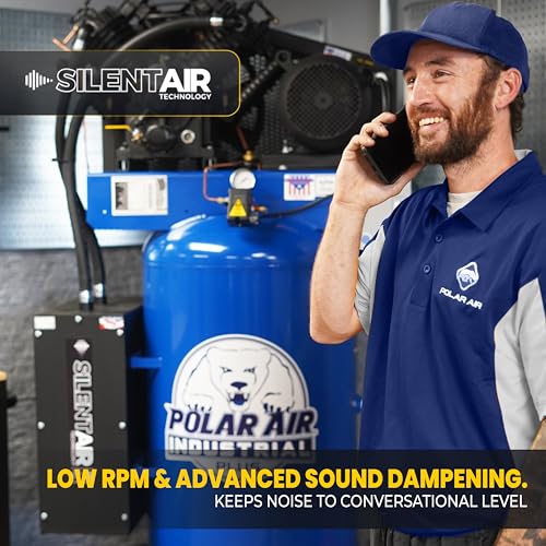 POLAR AIR 7.5HP 80 Gal Silent