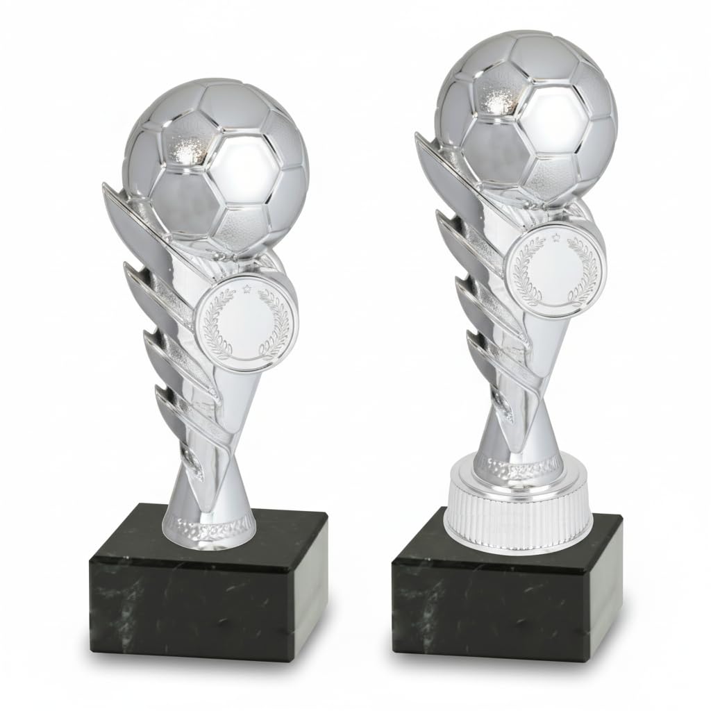 Generico Trofeo Calcio Personalizzabile – Coppa Sportiva in ABS – Premio Allenatore, Capitano o Miglior Giocatore – Coppe e Trofei