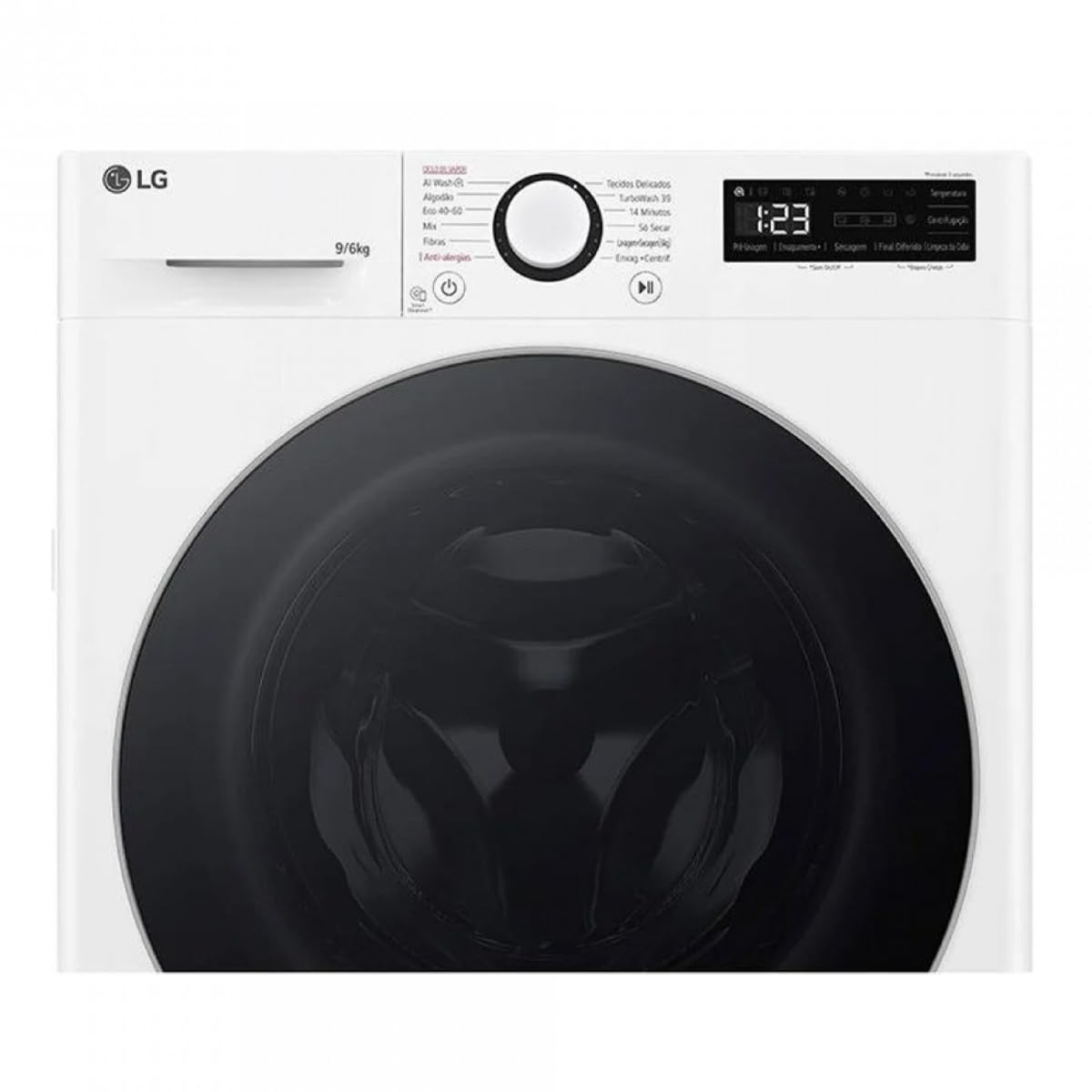Maquina Lavar Secar Roupa LG F-4-DR-509-S-1-W
