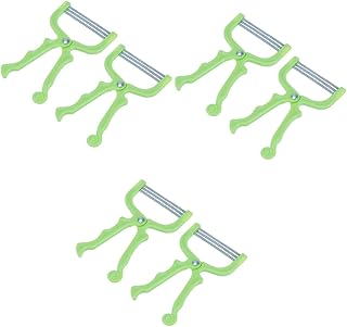 FRCOLOR 3 Conjuntos 2Pcs Removedor De Pêlos Faciais Depilador De Fio De Mola Depilador Facial Depilação Depilação Barbeador Aparador Facial Barbeador Portátil Removedor De Pêlos Faciais