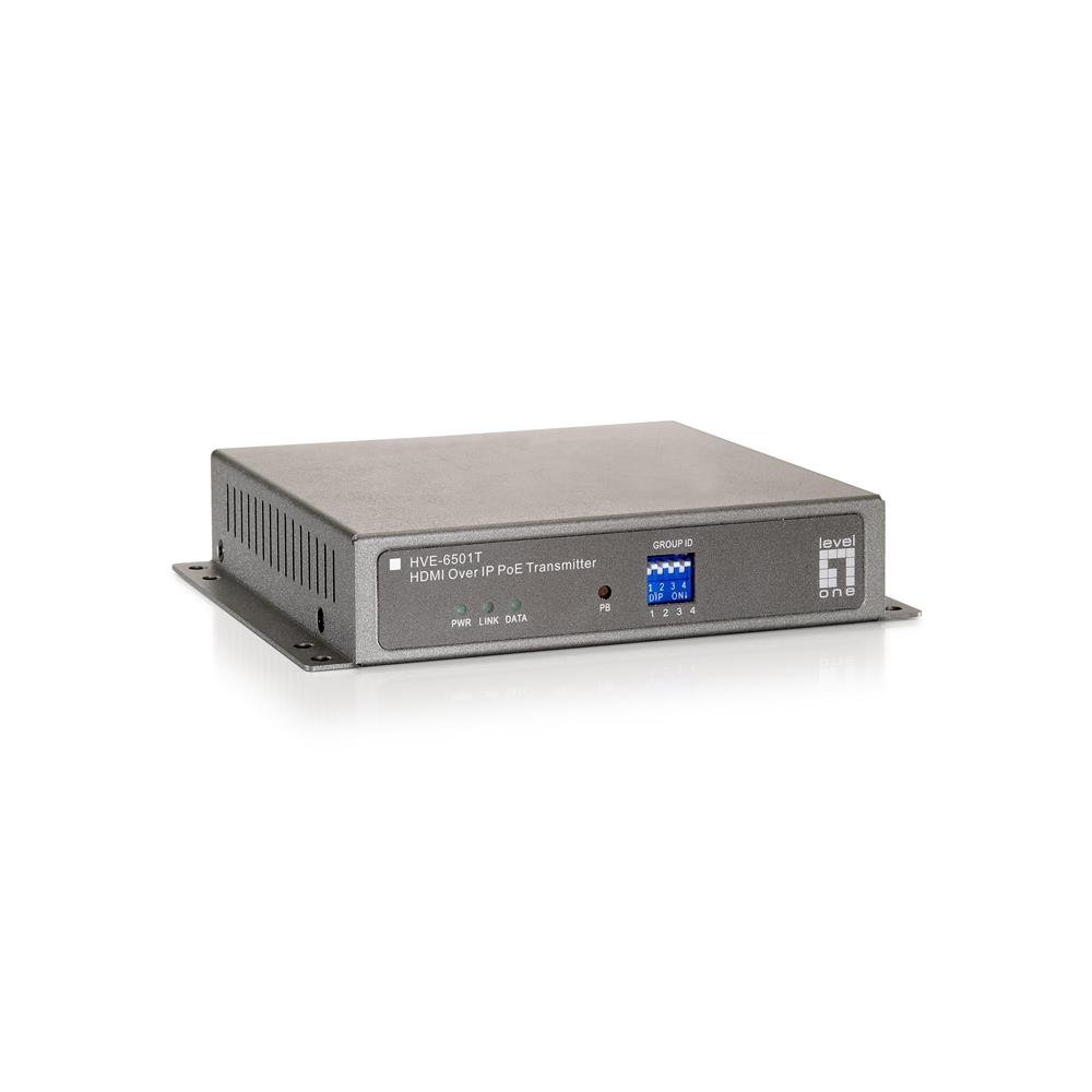 LEVEL ONE TRANSMISOR HDMI SOBRE IP RJ45 POE 1080P