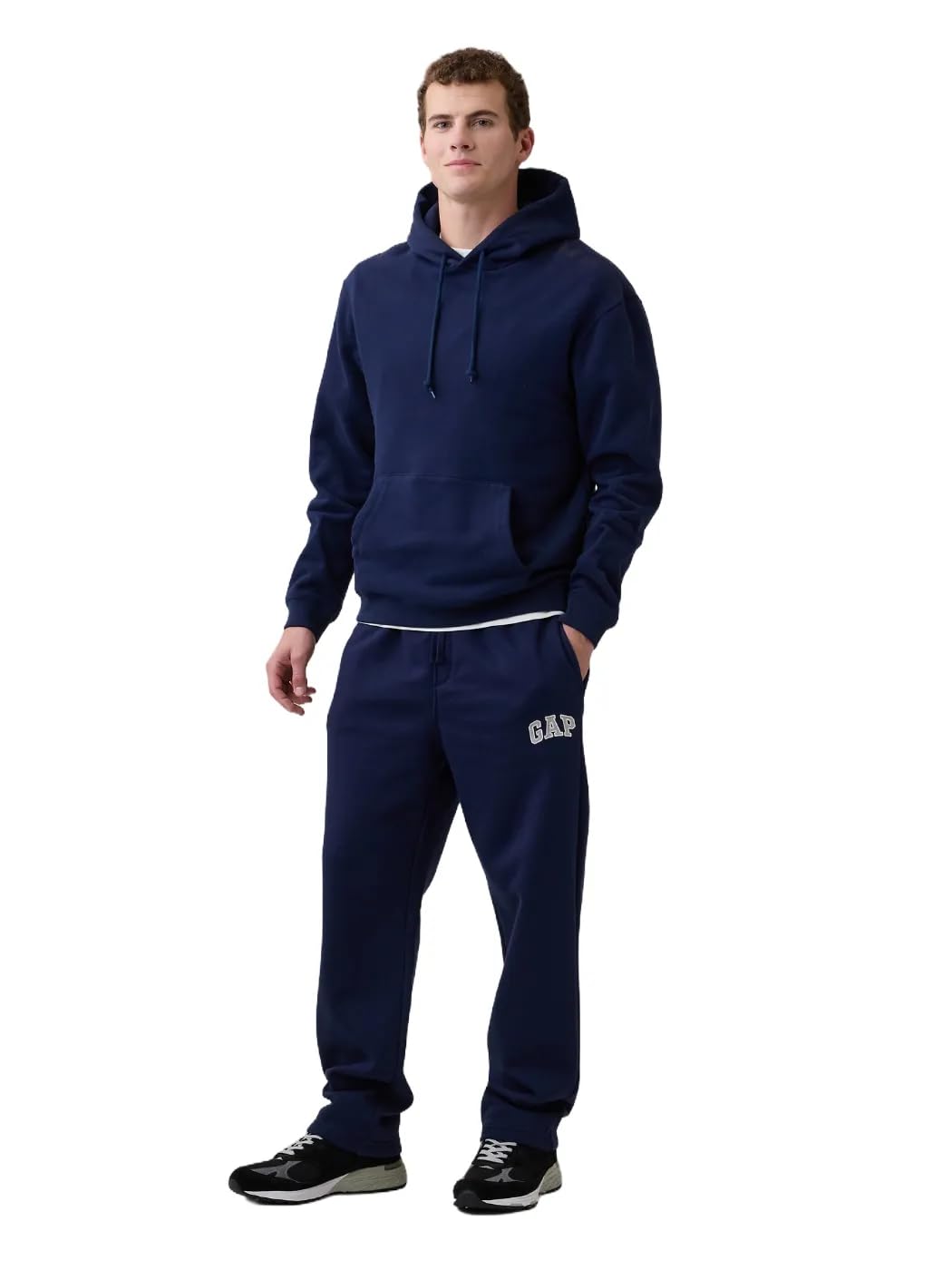 Mens Heritage Logo Straight Knit Pant