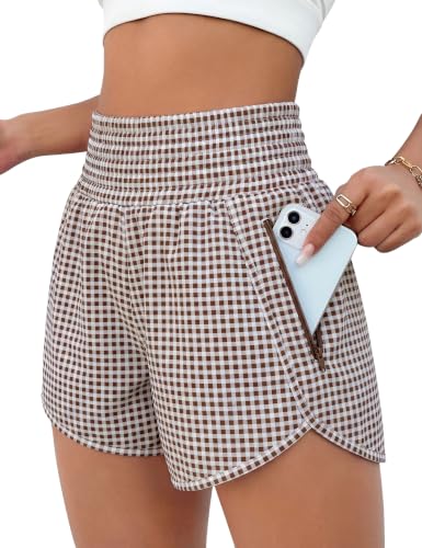 Image of BMJL 2.5 inch Athletic Shorts for Women Comfy High Waisted Short with Pocket