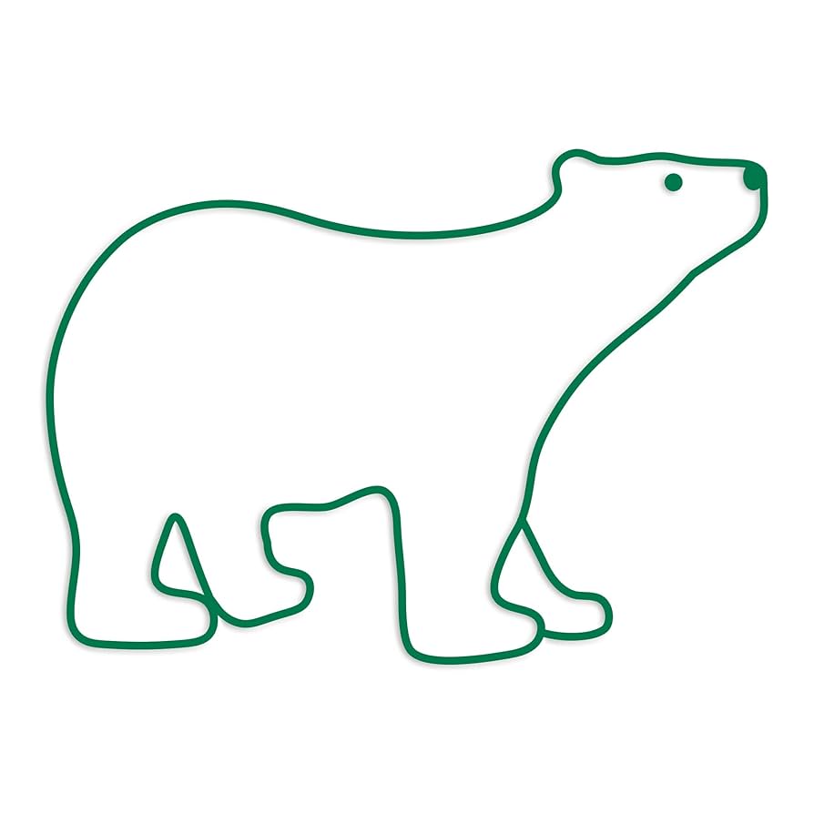 Amazon.co.jp: ForzaGroup しろくま カッティング ステッカー