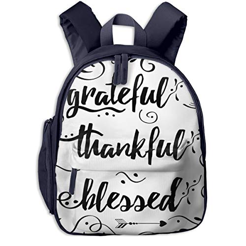 Mochilas Infantiles  Bolsa Niño Bebe Guarderia Escolar con Frase Letras