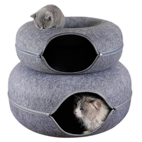 Donut chat tunnel lit pour des moments complices au salon