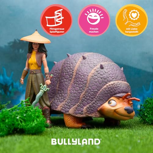 Bullyland 11501 Toy Figure Armadillo Tuk Tuk from Walt Disney Raya and the Last Dragon, Approx. 8.4 cm, Detailed Ideal as a Small Gift for Children from 3 Years - Image 4