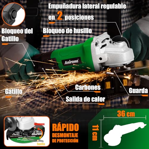 El Mejor Listado de Esmeril los preferidos por los clientes. 5 Imagen adicional