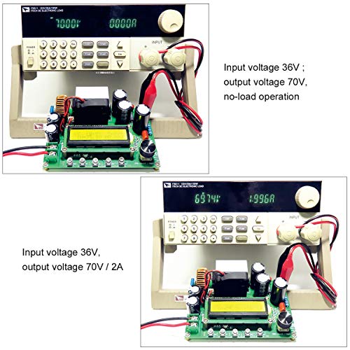 DECDEAL Comunicação do computador MPPT Boost Buck Converter 800W 10-65V a 12-120V Display LCD digita