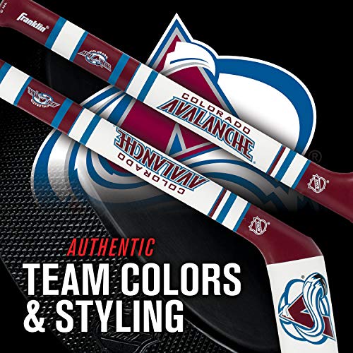Image of Franklin Sports NHL Team Mini Soft Hockey Stick Set - NHL Team Soft Foam Mini Hockey Stick and Ball - Great Toy for Kids