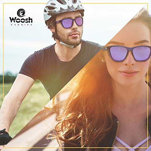 Image of Woosh Polarized Lightweight Sunglasses for Men and Women -Unisex Sunnies for Fishing Beach Running Sports and Outdoors
