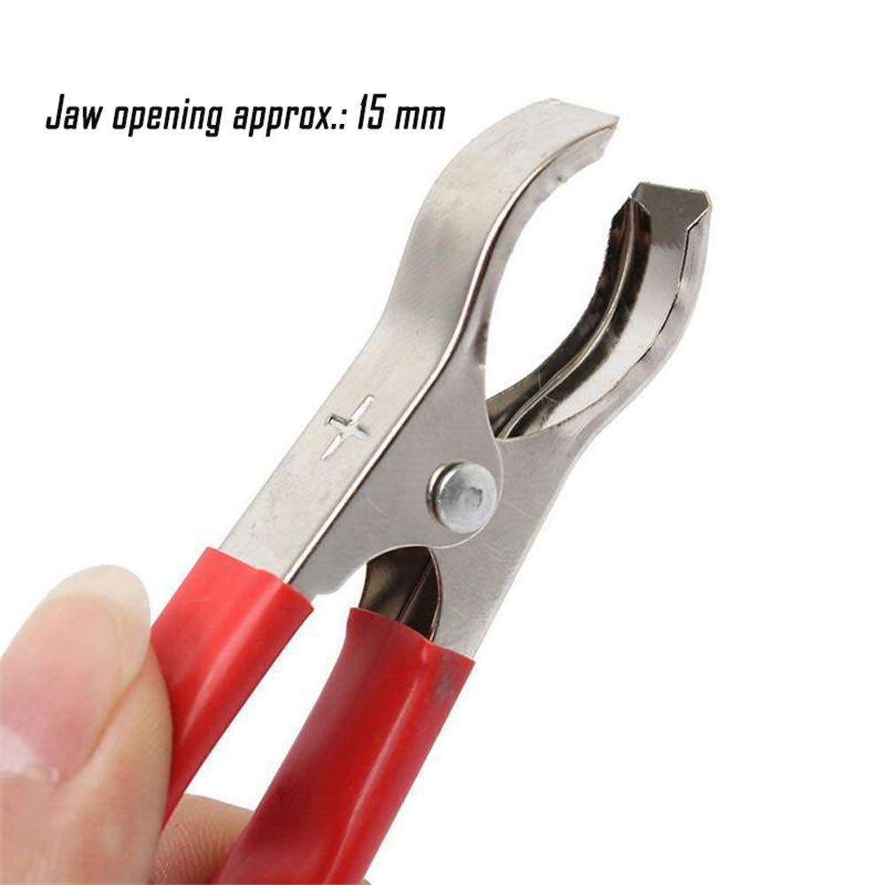 Pinces Crocodiles 300A - 2 Pièces En Cuivre Pur, Pour Batterie Auto, Chargeur Et Dépannage électrique