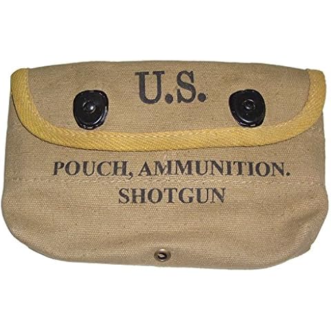 warreplica US WWII 12GA Khaki Shotgun Shell Pouch Cover