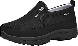 Tênis Casual Masculino para Trilha, Couro Premium, Cano Baixo, Solado Outdoor, Confortável, Estilo Oxford, Todas as Estações