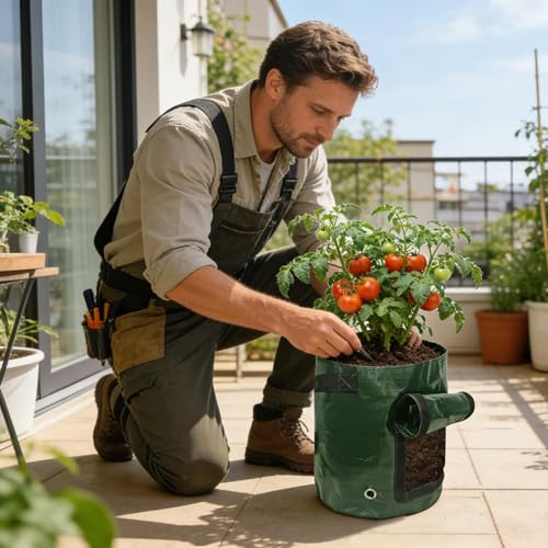 Bolsas de jardín hortícolas transpirables para patio e invernadero 3