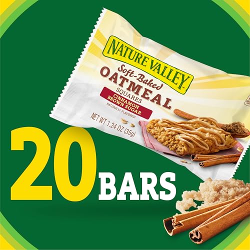 Image of Nature Valley Cinnamon Brown Sugar Soft Baked Oatmeal Squares, 20 ct
