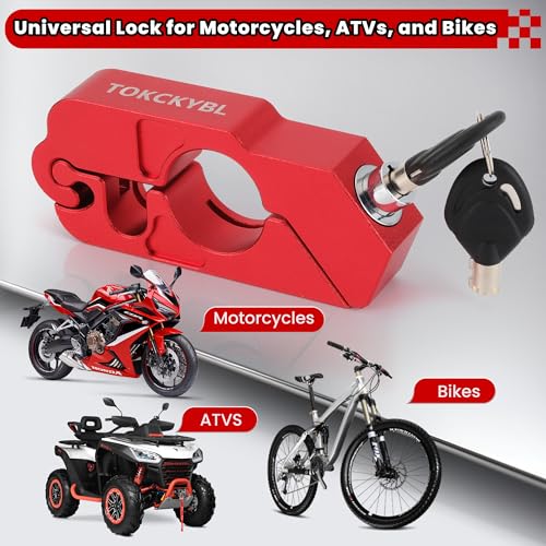 TOKCKYBL 2-in-1 Handlebar Lock