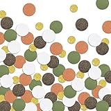 Confetti are handmade carefully and accurately. Materials: Made of high-quality design paper. Size: Little Circle 1.5cm, Quantity 20 pcs. Big Circle 2.5cm, Quantity 83 pcs. Take your party table to the next level! Sprinkle our high-quality confetti a...