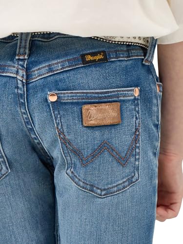 Vaqueros Wrangler resistentes con ajuste perfecto para botas de niña 5