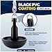 Five Oceans 8 Lb Mushroom Boat Anchor, Black PVC Vinyl Coating, for Paddle Board, Small Boat, Jet Ski, Canoe, Kayak Anchor - FO4631