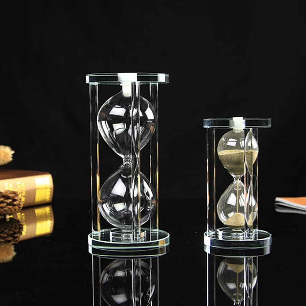 Orologio di Sabbia Vuoto per Regali di Nozze Presente Cerimonia Clessidra Timer, DIY Riempibile Sabbia Creativa Cerimonia Unica Clessidra Sand Clock Toy Decorazioni