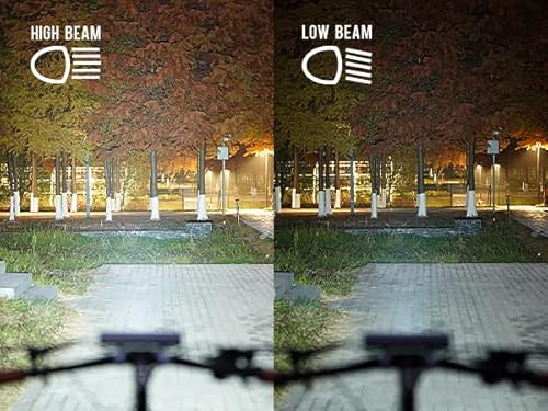 image for ACRUNU Super Bright Bike Light, 3400 Lumen High/Low Beam Bike Headligh