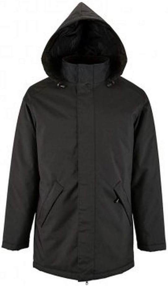 SOL'S Unisex Adults Robyn Padded Jacket (S) (Black)