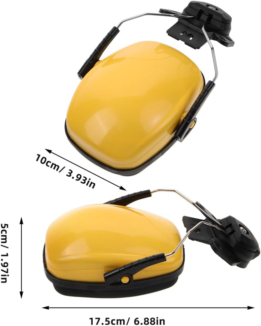 KALLORY Noise Reduction Earmuff Hearing Protection Ear Muffs for Shooting Workshop Study Industrial Ear Protection Comfortable Earmuffs 1 Pair