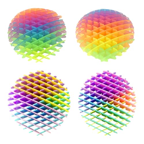 4 Stycken Fidget Worms, Sensorisk Leksaksmask, Anti Ångest och Stress Leksak Lämplig för Vuxna