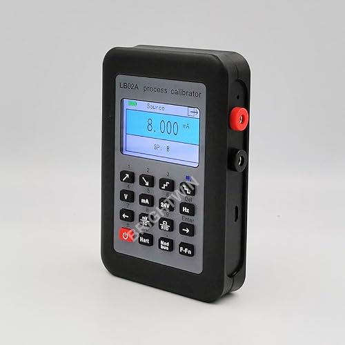 NURII Process Calibrator, LB02A, Color LCD, with Frequency RTD PT100 Thermocouple MV 0-10V 4-20mA Signal Generator Function - Thumbnail 2