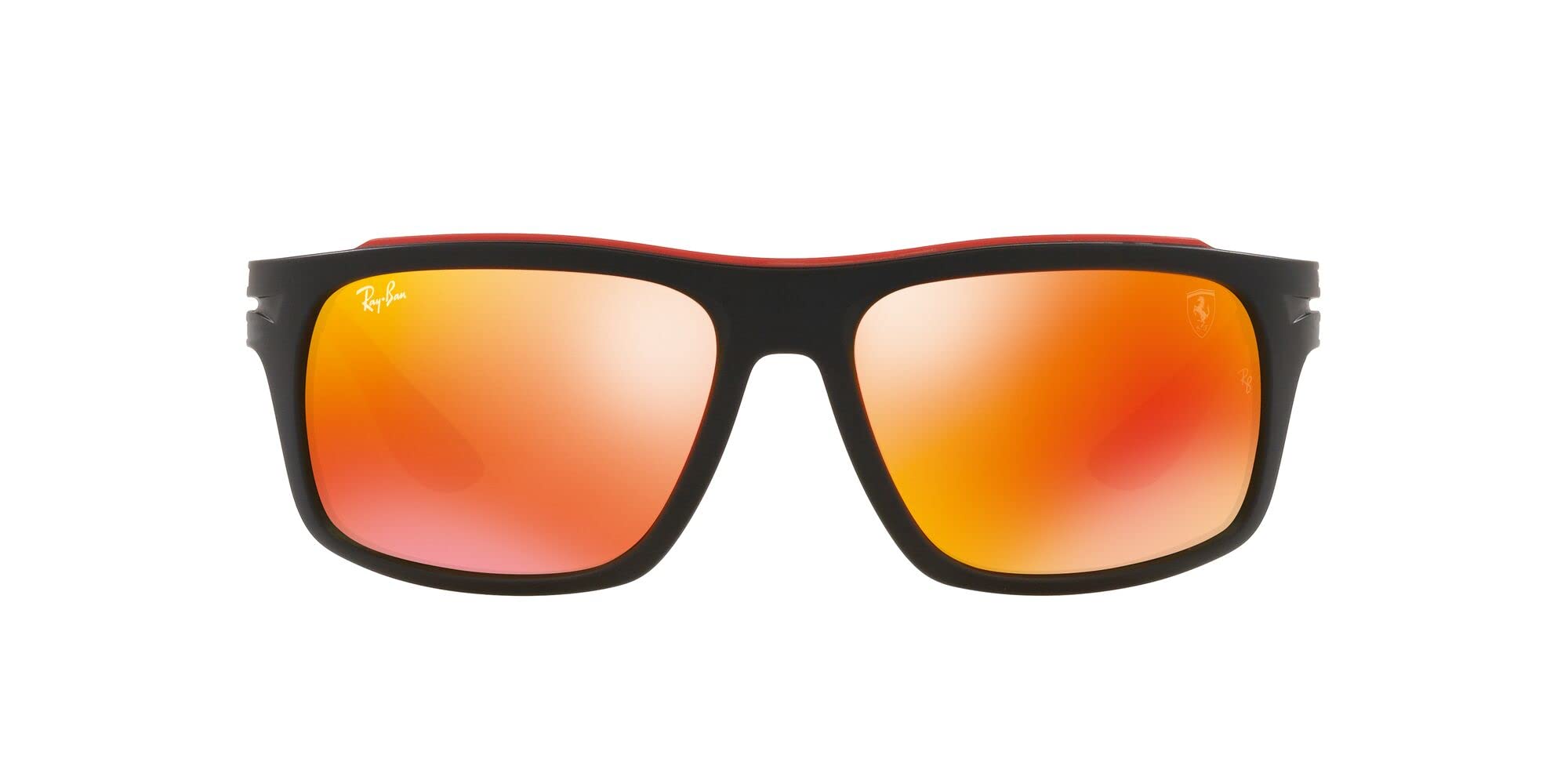 Ray-Ban Unisex Rb4364m Scuderia Ferrari Collection Aviator Sunglasses