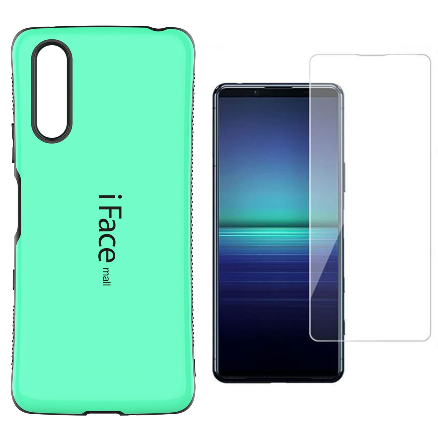 Amazon.co.jp: iFace mall Xperia 10 III ケース & 強化ガラスフィルム 