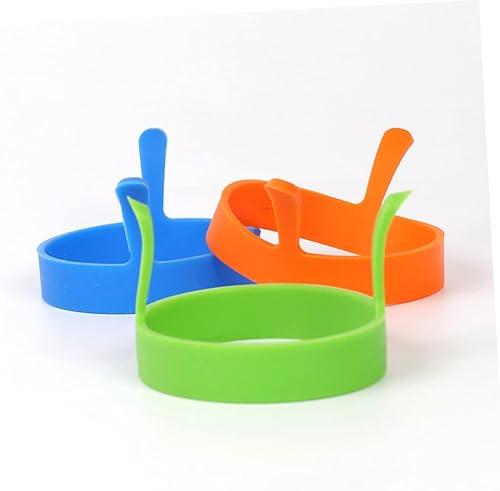 Miniatura 6 de TIDTALEO moldes redondos de silicona para gelatinas círculo molde de silicona anillo de huevo molde de huevo molde para panqueques molde tortilla